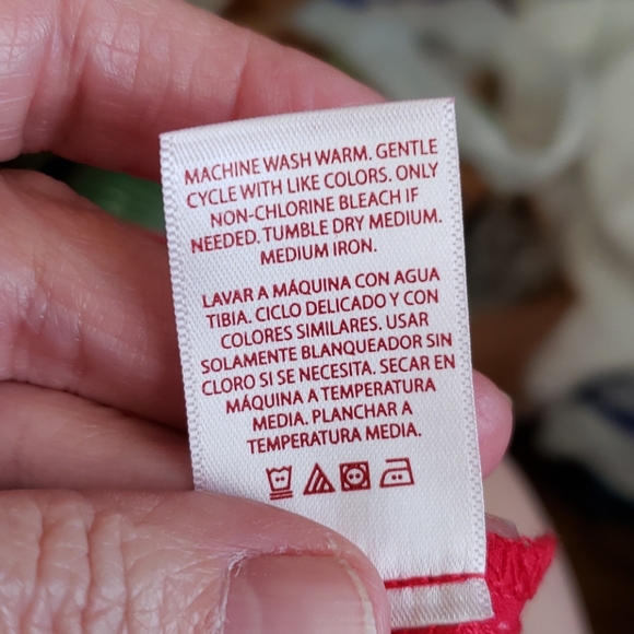 💕💥 NWOT Beautiful Faded Glory Bell Sleeve Flowy Blouse - Picture 8 of 9